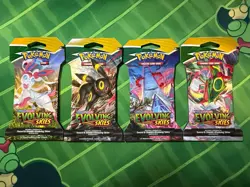 Pokemon Evolving Skies Sleeved Booster Pack Full Art Set Factory Sealed New - Image 1