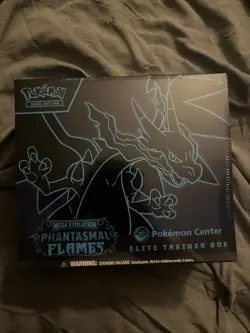 Pokemon Center Mega Evolution Phantasmal Flames Elite Trainer Box ETB IN HAND - Image 1