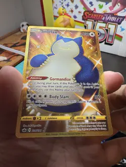 Pokemon Snorlax 224/198 Chilling Reign Holo Secret Rare Full Art SWSH06 NM - Image 1