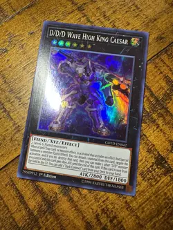 D/D/D Wave High King Caesar COTD-EN042 1st Edition Super Rare LP + BONUS - Image 1