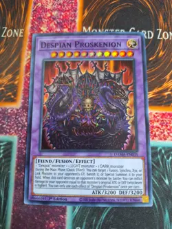 Yu-Gi-Oh! Despian Proskenion DAMA-EN035 Super Rare 1st Edition Near Mint - Image 1