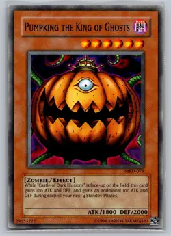 1996 Yu-Gi-OH! Pumpking the King of Ghosts MRD-079 - Image 1