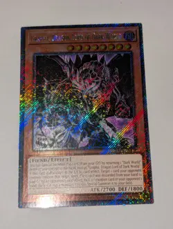 Grapha, Dragon Lord of Dark World - RA04-EN159 - Platinum Secret Rare - Yu-Gi-Oh - Image 1