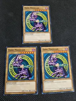 3x Dark Magician x3 LDK2-ENY10 Common 2x 1st Edition NM Playset Yugioh - Image 1