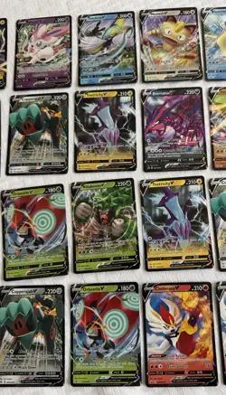 Pokemon SWSH Black Star Promo V Card Lot Of 36 Various Sets NM Condition Pikachu - Image 3