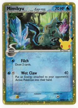 Mimikyu (Delta Species) - Promo SWSH: Sword & Shield Promo Cards SWSH136 LP - Image 1