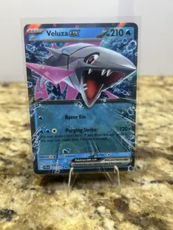 Veluza ex SV09: Journey Together Double Rare Holo 043/159 Pokemon Cards - Image 1