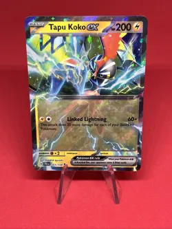 Tapu Koko ex 051/159 Sv09: Journey Together Holo Pokemon Card - Image 1