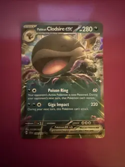 Paldean Clodsire EX 094/159 Full Art NM/M Journey Together Pokemon Card - Image 1