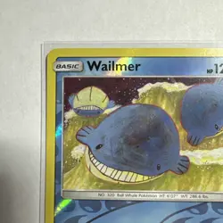 Wailmer 45/236 Reverse Holo Card Sun & Moon - Cosmic Eclipse Pokemon TCG NM - Image 3