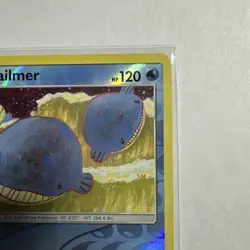 Wailmer 45/236 Reverse Holo Card Sun & Moon - Cosmic Eclipse Pokemon TCG NM - Image 4