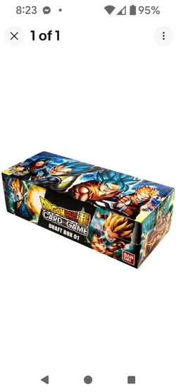 Dragon Ball Super Card Game - Draft Box 01 BOD-01 Sealed New - Image 3