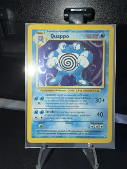 Pokemon TCG Poliwrath Holo Rare Card 24/165 Expedition German QUAPPO - Image 1