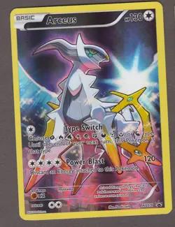 Arceus XY116 Black Star Promo - Full Art - Pokemon Card XY 2016 NM - Image 1