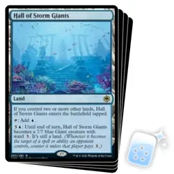 HALL OF STORM GIANTS X4 Adventures In The Forgotten Realms AFR Magic MTG CARD - Image 1