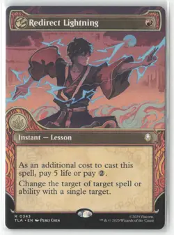 Redirect Lightning (Showcase) R Avatar: The Last Airbender 343 NM - Image 1