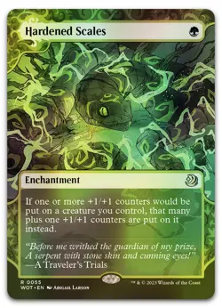 Hardened Scales #55 (Foil) (NM) Wilds of Eldraine WOT Magic MTG - Image 1