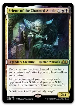 Eriette of the Charmed Apple #202 (Foil) (NM) Wilds of Eldraine WOE Magic MTG - Image 1