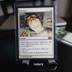 MTG Silence Core Set 2014 (M14) 35/249 Regular Rare Magic The Gathering - Image 1