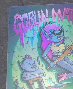 Goblin Matron - Rainbow Foil Extended Art Secret Lair MTG - Image 3