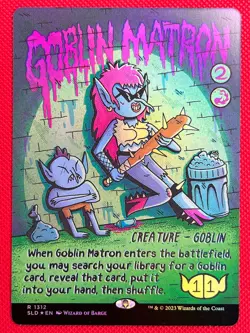 MTG 1X Goblin Matron X1 (Rainbow Foil) Secret Lair Magic - NM/MT - Image 1