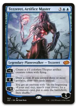 Tezzeret, Artifice Master #360 (NM) Jumpstart 2022 J22 Magic MTG - Image 1
