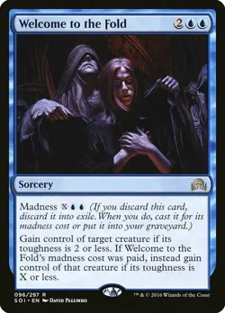1x Welcome to The Fold - NM English MTG - Shadows Over Innistrad - Image 1