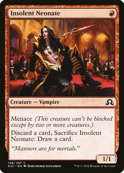 1x Insolent Neonate - NM English MTG - Shadows Over Innistrad - Image 1