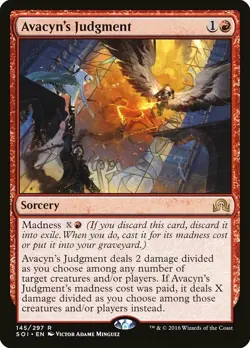 1x Avacyn's Judgment - NM English MTG - Shadows Over Innistrad - Image 1