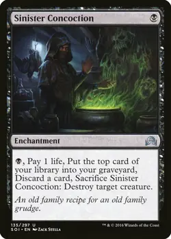 1x Sinister Concoction - NM English MTG - Shadows Over Innistrad - Image 1