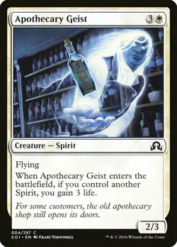 1x Apothecary Geist - NM English MTG - Shadows Over Innistrad - Image 1