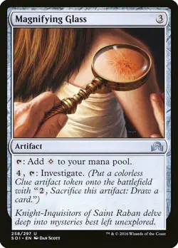 1x Magnifying Glass - NM English MTG - Shadows Over Innistrad - Image 1