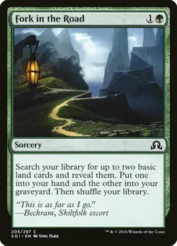 1x Fork in the Road - NM English MTG - Shadows Over Innistrad - Image 1