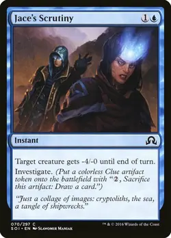 1x Jaces Scrutiny - NM English MTG - Shadows Over Innistrad - Image 1