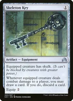 1x Skeleton Key - NM English MTG - Shadows Over Innistrad - Image 1