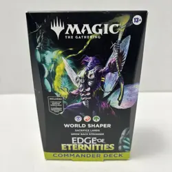 NEW Magic The Gathering Edge of Eternities Commander Deck World Shaper MTG - Image 1