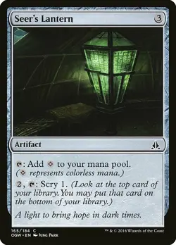 1x Seer's Lantern - NM English MTG - Oath of the Gatewatch - Image 1