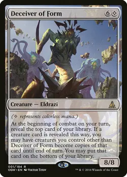 1x Deceiver of Form - NM English MTG - Oath of the Gatewatch - Image 1