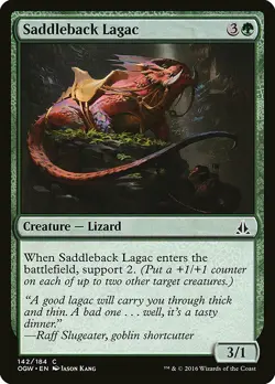 1x Saddleback Lagac - NM English MTG - Oath of the Gatewatch - Image 1