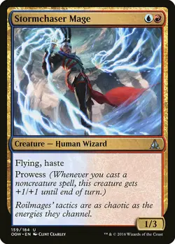 1x Stormchaser Mage - NM English MTG - Oath of the Gatewatch - Image 1