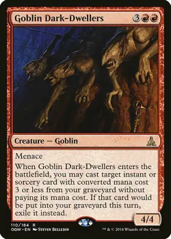 1x Goblin Dark-Dwellers - NM English MTG - Oath of the Gatewatch - Image 1