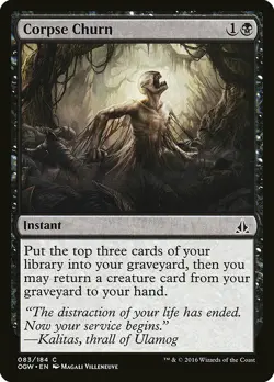 1x Corpse Churn - NM English MTG - Oath of the Gatewatch - Image 1