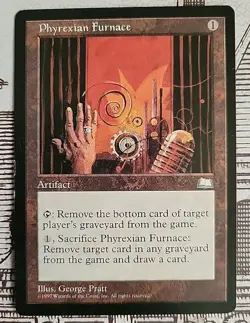 MTG Phyrexian Furnace x1 LP/NM ~Weatherlight(Magic the Gathering)*Free Shipping* - Image 1