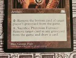 MTG Phyrexian Furnace x1 LP/NM ~Weatherlight(Magic the Gathering)*Free Shipping* - Image 4