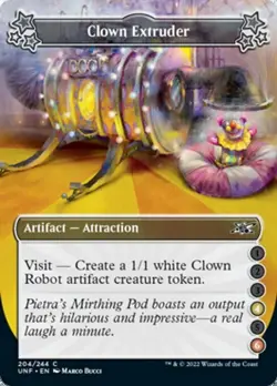 MTG Unfinity Attraction C Clown Extruder 4-6 #204c PLAYSET 4x x4 - Image 1