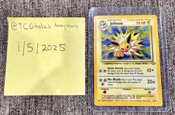 WOTC Jungle Holo Lot - Nidoqueen, Wigglytuff, Jolteon | Vintage Pokemon TCG - Image 2