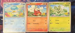 Sprigatito Fuecoco Quaxly Asia Beginners Session Stamped Pokemon Promo - Image 1