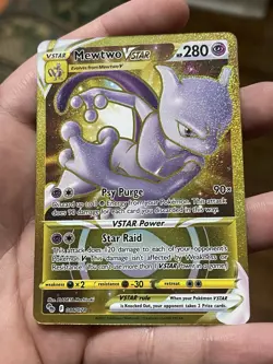 Mewtwo VSTAR (Secret) 086/078 Pokemon GO Holo - Image 1