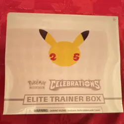 Pokemon TCG Celebrations Elite Trainer Box Sealed - Image 1