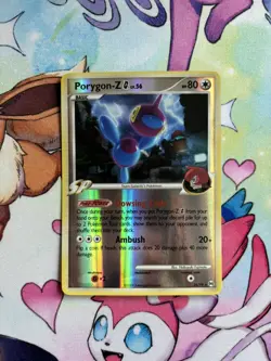 Pokemon TCG Porygon-Z G 26/99 Arceus Reverse Holo LP - Image 1